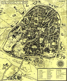 Salamanca en 1858. Pincha para verla ampliada (319 Kb)