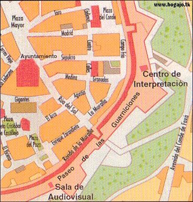 Situacin del Centro de Interpretacin en Ciudad Rodrigo